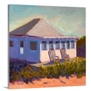 Beachside Bungalow - Open Edition Canvas Print