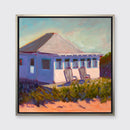 Beachside Bungalow - Open Edition Canvas Print