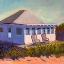 Beachside Bungalow - Open Edition Canvas Print