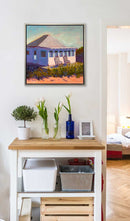 Beachside Bungalow - Open Edition Canvas Print