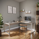 Custom L-Shaped Executive Desk 72" x 72" | Reversible Return