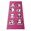 Kid's Sticky Yoga Mat with Fun Designs - Durable, Eco-Friendly