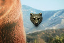 Bear Head Lapel Pin