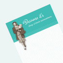 Because It's Shop O'Clock Somewhere Magnetic List Notepad | Retro Shopping-Themed Magnet Pad