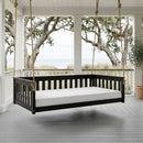 East Green Beckett Poly Lumber Daybed Swing