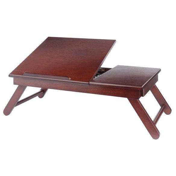 Wood Desk - Multi-Tasking Computer or Breakfast Tray - Natural Wood - Portable