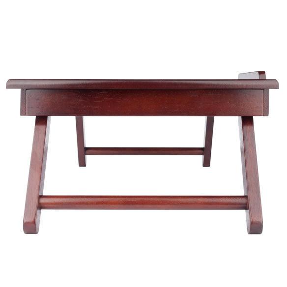 Wood Desk - Multi-Tasking Computer or Breakfast Tray - Natural Wood - Portable