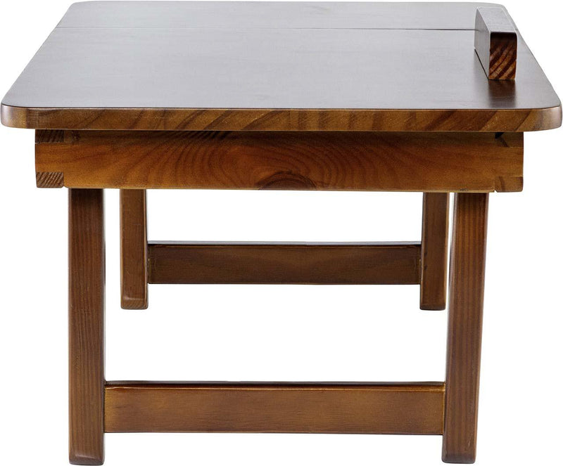 Wood Desk - Multi-Tasking Computer or Breakfast Tray - Natural Wood - Portable