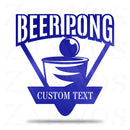 Beer Pong Monogram
