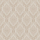 Premium Beige Damask Wallpaper