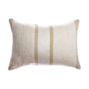 Natural Striped Linen Pillow