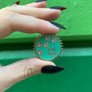 Being A Dog Mom is Ruff Bottlecap-Style Enamel Pin