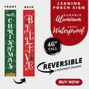 Believe Christmas Porch Sign