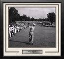 Ben Hogan 1-Iron Shot at the 1950 US Open at Merion Framed Golf Photo