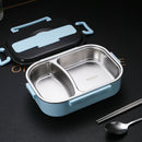 Bento Lunch Box – Includes Thermos Bag, Spoon &  Chopsticks