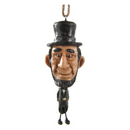 Abe Lincoln Ornament | Pack of 3 | Bert Anderson Collection
