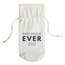 Best Uncle Ever Cotton Canvas Wine Bag