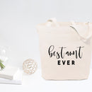 Best Aunt Ever Cotton Canvas Tote Bag