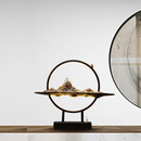Kunlun Mountains Large Backflow Incense Burner Lamp With LED
