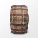 Set of 8 Grade B Whiskey Barrel Whole Authentic 53 Gallon