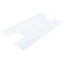 Bianco Dolomite Classic Marble Polished Floor Wall Tile angle view