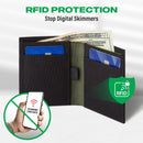 Eco Bifold Cash Wallet with Magnetic Closure