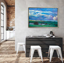 Big Pond and Sky - Open Edition Canvas Print