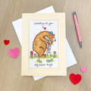 Big Bear Hugs XGC61 Counted Cross Stitch Kit
