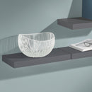 Modern Finish Floating Shelf - 2 Inches Thick, Long Floating Shelf for Wall