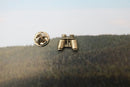 Binoculars Lapel Pin