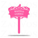 Bird Stake Monogram