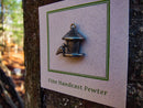 Bird & Feeder Lapel Pin