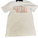 Groovy Nebraska T-shirt | Heather Dust | Pretty & Fabulous
