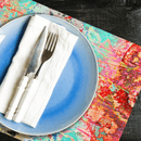24 Paper Placemats - Bisnagar
