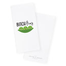 Bitch Peas Cotton Canvas Kitchen Tea Towel