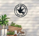 Bird Sign w Name and Year Sign