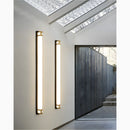 Black/Gold Outdoor Waterproof Long LED Wall Lamp for Villa