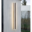 Black Outdoor Waterproof LED Wall Lamp With App Control Model