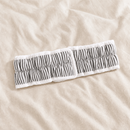 Black Seersucker Spa Headband | Hair Band for Skincare Facial After Shower