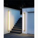 Black/Gold Outdoor Waterproof Long LED Wall Lamp for Villa