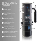 Prolux PLCCV12K Complete Central Vacuum Unit System with Prolux Electric Hose Power Nozzle Kit and 25 Year Warranty