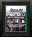 NHL Hockey Photo Picture Frame Kit - Dallas Stars (Black Matting, Green Trim)