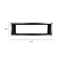 Black Metal Planter Medium – For Artificial Boxwood Hedges