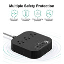 Black Desktop Power & USB/USB-C Charger