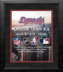 NBA Basketball Photo Picture Frame Kit - Atlanta Hawks (Black Matting, Red Trim)