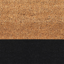 Black Belt Coir Doormat