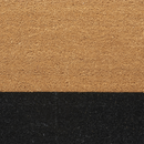 Black Belt Coir Doormat