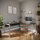 Custom L-Shaped Executive Desk 60” x 60” | Reversible Return