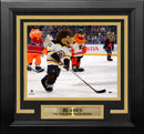 Blades Skating on the Ice Boston Bruins 8" x 10" Framed Mascot Photo