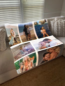 Snuggle Up with Memories: Creating a Custom Photo Collage Blanket for Your Family - A Picture Perfect Cover!